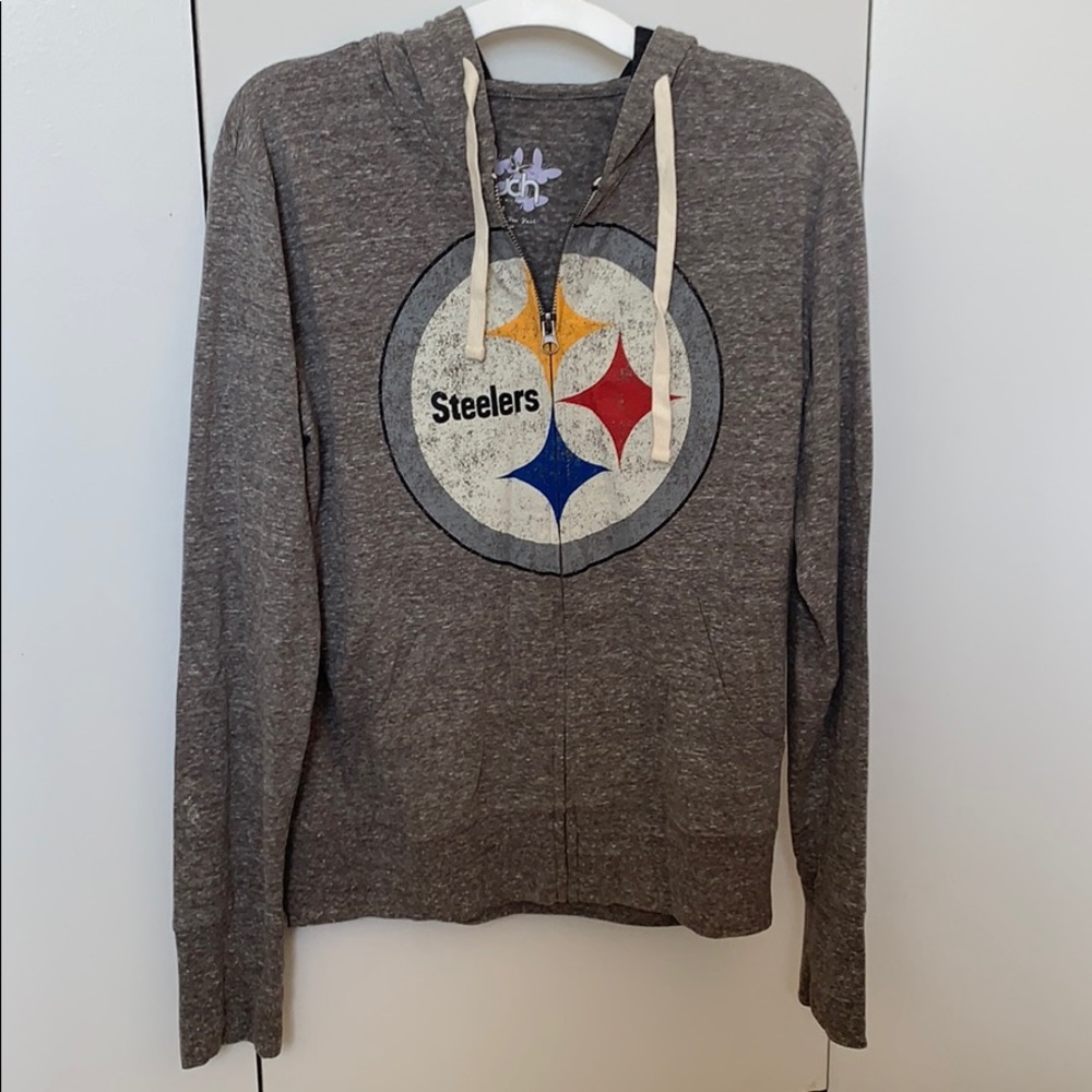 Steelers Zip Up jacket with hood